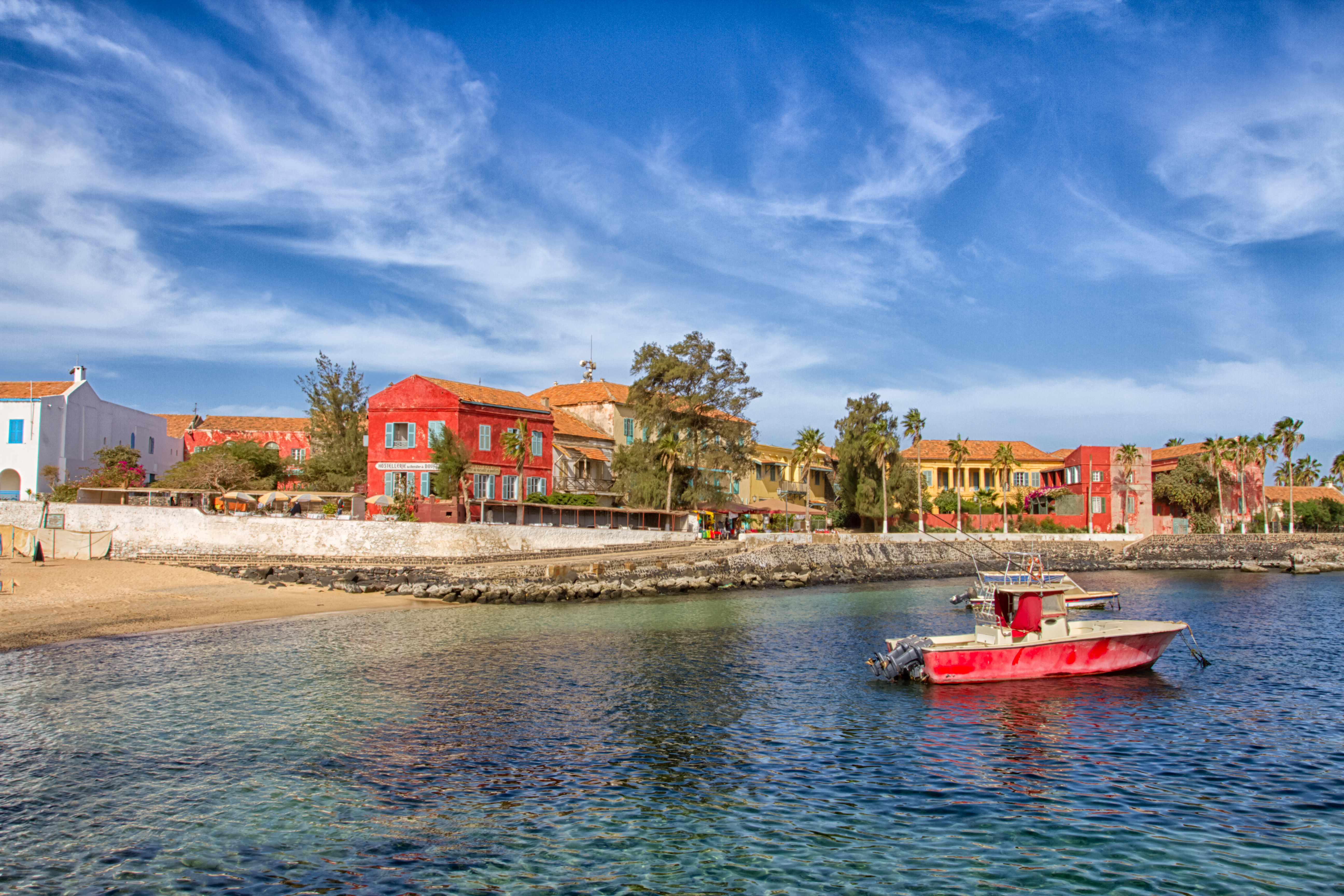 Île de Gorée au large de Dakar, site UNESCO